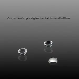 Factory High Quality 5mm 10mm Saphire Glass Sapphire Half Ball Lens