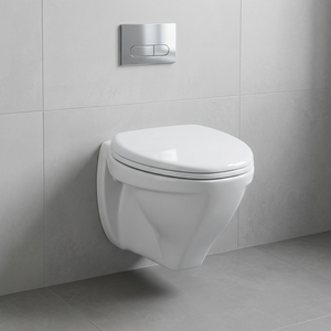 WC suspendu en céramique Titan de haute qualité, norme européenne, fabriqué en Inde. - Product Image 1