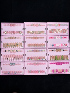 Cajas con Logotipo Personalizado al por Mayor, Juego de <span class=keywords><strong>Uñas</strong></span> Acrílicas Hechas a Mano 100%, <span class=keywords><strong>Uñas</strong></span> Postizas para Manos y <span class=keywords><strong>Pies</strong></span>, Kit de <span class=keywords><strong>Uñas</strong></span> Acrílicas - Product Image 2