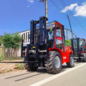 Precio de fábrica YangFT 4WD All Off-Road <span class=keywords><strong>Forklift</strong></span> 2.5ton Carretilla elevadora para terrenos difíciles con motor EPA EUR5 - Product Image 2