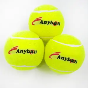 Großhandel Fabrik hohe Qualität Benutzer definiertes Logo für Training und Spiel billige Cricket-Tennisball