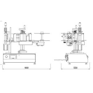 YN-305 Vertical <strong>Labeling</strong> <strong>Machine</strong> for Kitchen Seasoning Square Bottle Wash Supplies Hexagonal Bottle Medical Honey Round Bottle - Product Image 3