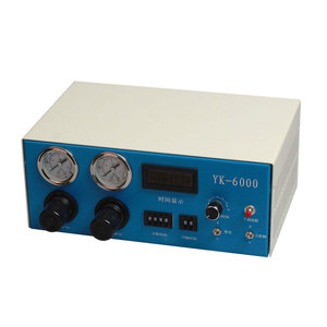 Distributeur de <span class=keywords><strong>colle</strong></span> semi-automatique portable 30 ml avec contrôleur PLC pour résine époxy, garantie 1 an pour les industries de fabrication et LED - Product Image 1
