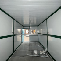 20 pieds 40 haut Cube prêt à l'emploi conteneur de luxe pliable préfabriqué maison conteneur pliante maison modulaire préfabriquée moderne