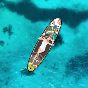 最流行的设计立式桨板冲浪电动碳纤维桨板皮划艇