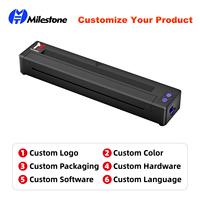 MHT-P19 10% OFF Tragbarer ThermodruckerTattoo stensil Printer Bluetooth mesin baterai nirkabel Transfer tato Printer