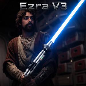 Nexussabers <span class=keywords><strong>Ezra</strong></span> V3 FORCE FX ต่อสู้หนักกระบี่แสงไม่สิ้นสุดสีเปลี่ยนไฟสูงทนทานดาบดาวสงครามของเล่น - Product Image 1