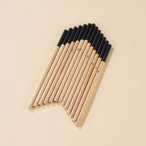 Lot de crayons standard personnalisés avec logo imprimé, en bois, HB, simples, modernes, bon marché, avec gomme, pour enfants, idéal pour l'école et les cadeaux en gros - Product Image 3