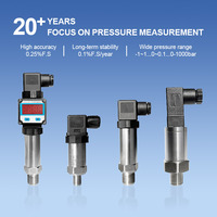 AKS High Precision 4-20mA 304 Stainless Steel Pressure Transducer Pressure Transmitter Pressure Sensor