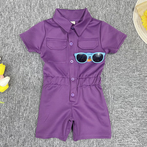 Shorts personnalisés pour enfants, vêtements d'été, combinaison courte pour petites filles, combinaisons courtes et combinaisons pour filles - Product Image 3