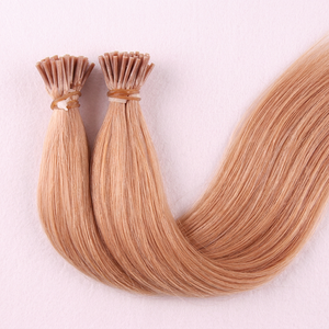 Extensions capillaires I-Tip 100 % naturelles en gros, extensions de cheveux vierges Remy, double épaisseur, lisses, en cheveux humains - Product Image 1