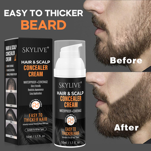 Crema <span class=keywords><strong>Colorante</strong></span> per Capelli Bianchi 30ml Impermeabile Henna per Barba Facile da Usare Tinta Istantanea Nera per Zone Calve Uomo - Product Image 2