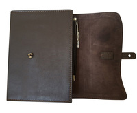 Couvertures de Bible personnalisées, pages intérieures imprimées, agenda à trois volets, carnet de notes fait main, journal à couverture souple en cuir véritable