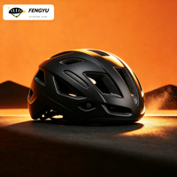 Casque de vélo de route haute performance avec lunettes magnétiques, résistant à l'eau, en PC+EPS, visière transparente - Léger et monobloc pour