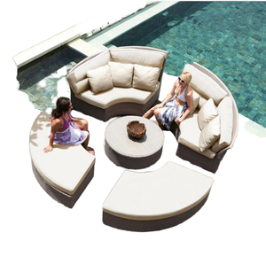 High Quality PE Rattan Waterproof Beach <b>Chair</b> Luxury <b>Garden</b> Outdoor Patio Furniture -Contemporary Style Lounger Hotel - Product Image 1