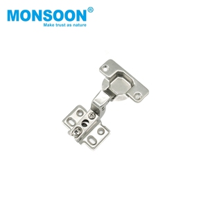 4-छेद 35 मिमी एक तरह से तय रसोई हिंग अलमारी कैबिनेट दरवाजा हिंज फर्नीचर रसोई सामान्य लोहे कैबिनेट हिंज - Product Image 4