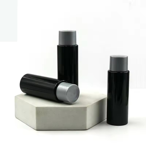PET plastic bottle 10ml cosmetic bottle <b>flat</b> shoulder bottle <b>screw</b> cap container skincare packaging shampoo bottle lotion bottle - Product Image 5