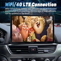 Pantalla Android de 13,3 pulgadas 2K para Honda Accord 2018-2020 estéreo GPS Radio de coche navegación reproductor de vídeo Multimedia inalámbrico Carplay