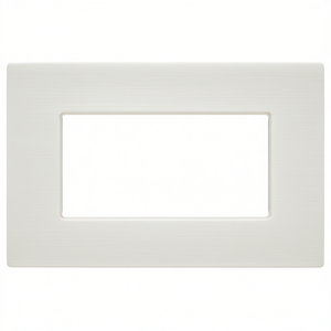 <b>Brushed</b> Pearl White 4 Seater <b>Plate</b> Compatible With Living International - Product Image 2