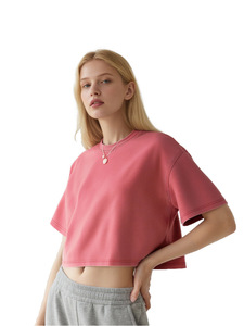 Camisetas Deportivas Cortas de Yoga para Mujer, Ligeras, Ajustadas, Casuales, para Verano, Personalizadas OEM/ODM - Product Image 6