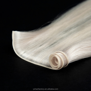 ผมต่อแบบถักสองชั้นผมมนุษย์รัสเซียแท้สไตล์ระดับสูง - Product Image 4
