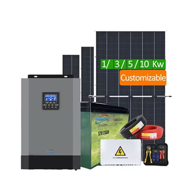 Complete Solar Panel Kit Off-grid Hybrid Solar Generator System for Home Use 3KW 5KW 8KW 10KW 20KW Aluminum Alloy Full Set
