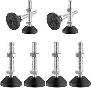 Personnalisé M6 M8 M10 M12 1/4 5/16 <span class=keywords><strong>3</strong></span>/8 1/2 5/8 Filetage Broche Pivotant Fixe Robuste Anti Vibration Supports Machine Nivellement <span class=keywords><strong>Pieds</strong></span> - Product Image 6