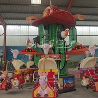 Manège gonflable Time Jump Mini monté sur remorque, équipement d'amusement familial pour aire de jeux pour enfants, manège de fête foraine personnalisable.