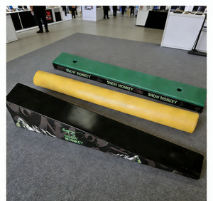 Simulateur de <span class=keywords><strong>ski</strong></span> d'intérieur pour figures au sol, kit d'entraînement à l'équilibre avec tapis - Product Image 1