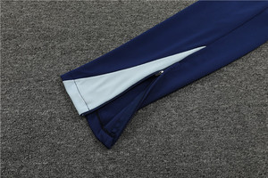 Automne hiver combinaison d'entraînement à manches longues 24/25 équipe de France demi-fermeture éclair équipe européenne Clubs compétition uniforme en stock - Product Image 2