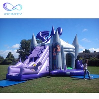 Château gonflable de saut de dragon extérieur pour enfants