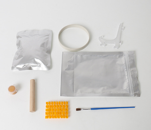 Bé Cuộc Sống Mới quà tặng cho mẹ của Babe dấu tay foodprint lưu niệm trang trí Kit mô hình động vật thân thiện với môi an toàn đất sét - Product Image 6