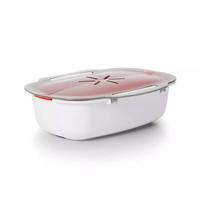 Cuisson saine Rapide Rapide Légumes Viandes Volaille Poisson Micro-ondes Vapeur MICRO-ONDES ALIMENTS RÉCIPIENT À VAPEUR