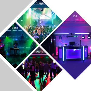 90 Wát Battery Powered RGB 3in1 <span class=keywords><strong>LED</strong></span> 2.4 Gam không dây DMX điều khiển Pixel thanh ánh sáng với đứng và từ xa cho điện thoại di động DJ - Product Image 6