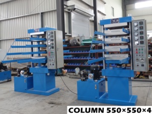 Pressa Vulcanizzatrice per Gomma da 100T per Corrimano di Scale Mobili in Gomma - Product Image 6