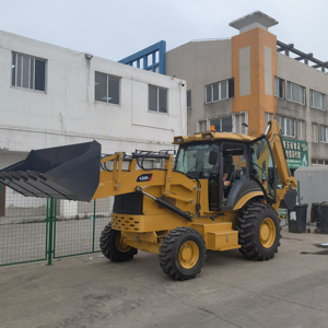 Chargeuse-pelleteuse Caterpillar Cat420F Cat 420F2 430F 420E d'occasion en bon état à vendre - Product Image 2