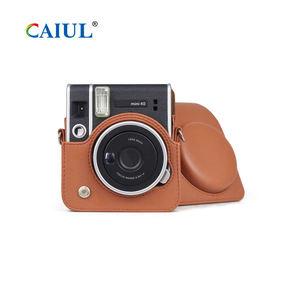 Étui de protection rétro en cuir PU effet litchi pour <span class=keywords><strong>appareil</strong></span> <span class=keywords><strong>photo</strong></span> Fujifilm <span class=keywords><strong>Instax</strong></span> <span class=keywords><strong>Mini</strong></span> <span class=keywords><strong>40</strong></span>, sac motorisé pour <span class=keywords><strong>appareil</strong></span> <span class=keywords><strong>photo</strong></span> <span class=keywords><strong>Instax</strong></span> <span class=keywords><strong>Mini</strong></span> <span class=keywords><strong>40</strong></span> - Product Image 4
