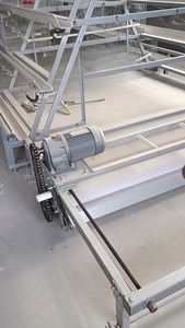 En çok satan 4 katlı 4 kapılar 128 kuşlar kapasiteli galvanizli Q235 çelik tel yumurta katmanlar tavuk kafesleri için kanatlı ev kullanılan örgü - Product Image 2