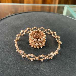 Elegante Pulsera Anillo Plegable Multifuncional Plateada con Diamante, Accesorio de Moda Moderno y Elegante para Uso Diario - Product Image 3