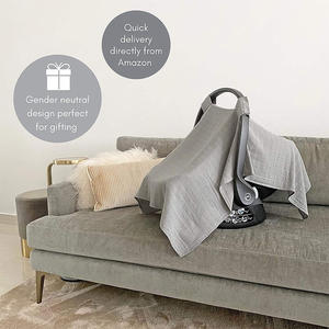 Precio de fabricante infantil lactancia cochecito bufanda niño portador asiento de coche dosel cubierta del cochecito de bebé - Product Image 3