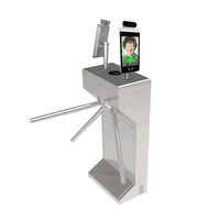 Tourniquet RFID avec contrôle d'accès, tourniquet professionnel à trépied, prix du tourniquet de circulation piétonne, portail de tourniquet portable