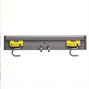 Portautensili da parete grigio con ganci per l'organizzazione di utensili e attrezzi da cucina - Product Image 2