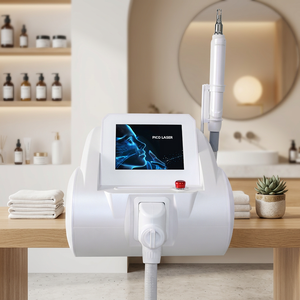 Máquina láser multifuncional de picosegundos Nd Yag para escritorio, eliminación de pigmentos no invasiva, rejuvenecimiento de la piel, equipo de salón de belleza - Product Image 1