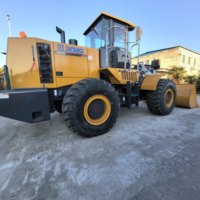 Chargeuse sur pneus XCMG LW600KV d'occasion, capacité nominale de 6 tonnes, godet de 3,5 m³, moteur Weichai, pour travaux de carrière et d'exploitation minière