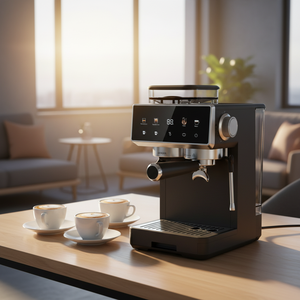 <span class=keywords><strong>Cafetera</strong></span> Espresso Digital Profesional con Molinillo, Doble Caldera, Vaporizador, Enchufe Europeo, para Café <span class=keywords><strong>Expresso</strong></span> - Product Image 3