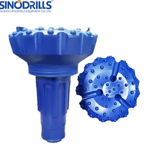 SD10 12'' DTH Borehole Rock Drill QL60 Hammer Button Bit For Well Drilling