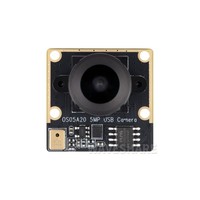 OS05A20 Modul Kamera USB 5MP Tipe B, Mendukung Port USB2.0, Mikrofon Tunggal Terpasang, 175 °   Lensa Sudut Lebar