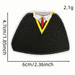 2026 Écussons brodés thermocollants écologiques Noirs et Or Thème de la saison des diplômes pour chapeaux, vêtements, sacs et accessoires de <span class=keywords><strong>couture</strong></span> - Product Image 4