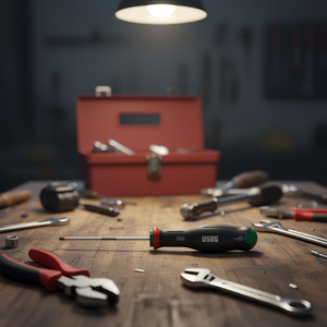 Destornillador Usag 324 Tx Ph1 X 100 Mm con Punta Verde para Trabajos de Precisión - Product Image 3