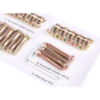 Paquet en laiton de haute qualité Kit de vis en titane M3 jeu de vis autotaraudeuses Torx personnalisé pour l'installation de lit